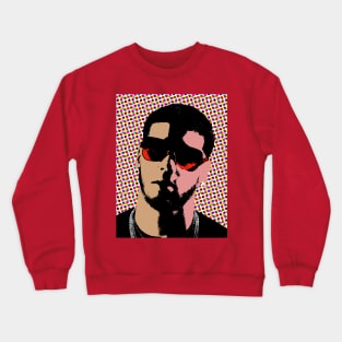 anuel aa style pop art Crewneck Sweatshirt